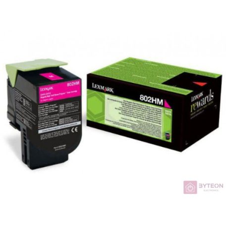 Lexmark 802HM - Magenta, nagy kapacitású