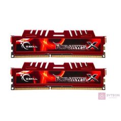 G.Skill DDR3 1600 16GB RipJawsX CL10 KIT (2x8GB) - Piros