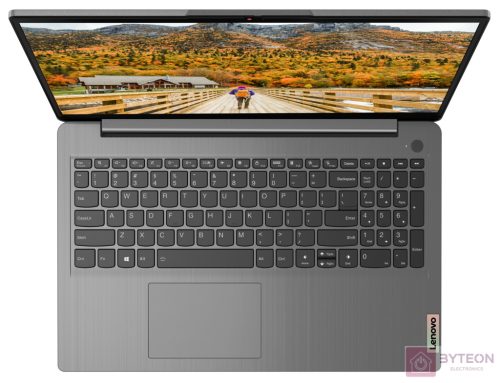Lenovo Ideapad 3 15ALC6 Notebook Szürke (15.6" / AMD Ryzen 7 5700U / 8GB / 512GB SSD / FreeDOS)
