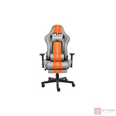 RaidMax DK905 Gamer szék - Szürke/Narancssárga