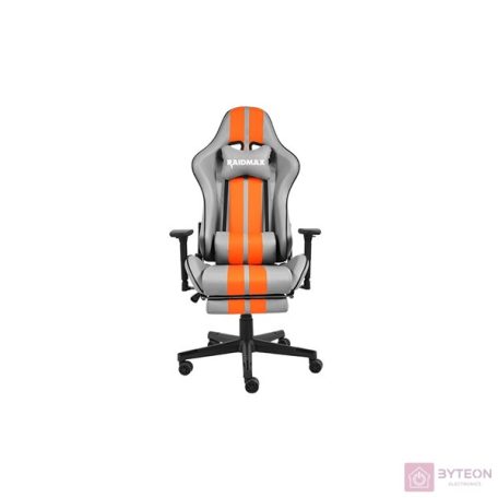 RaidMax DK905 Gamer szék - Szürke/Narancssárga