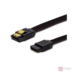 Savio GAK-02 SATA3 kábel 0.3m (SATA3 apa - SATA3 apa)
