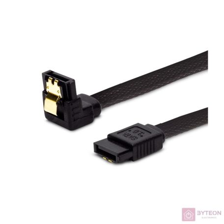 Savio GAK-04 SATA3 kábel 0.3m (SATA3 apa - SATA3 apa)