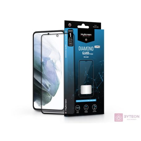 MyScreen Protector Diamond Glass Lite Edge Samsung Galaxy S21 Edzett üveg kijelzővédő