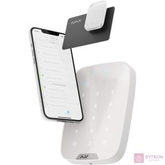 Ajax Keypad Plus Beléptető rendszer - Fehér