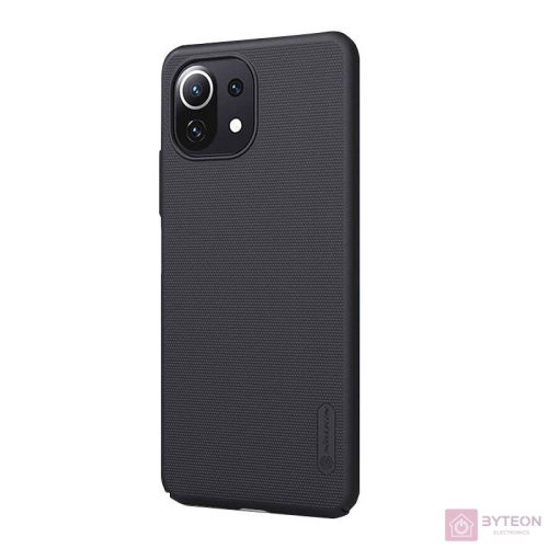 Nillkin Frosted Shield Xiaomi MI 11 Lite NE/5G Műanyag Tok - Fekete