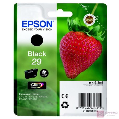 Epson 29 - Fekete