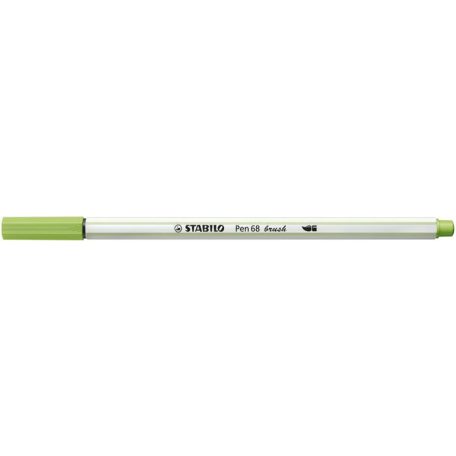 Stabilo Pen 68 brush Ecsetirón - Pisztácia