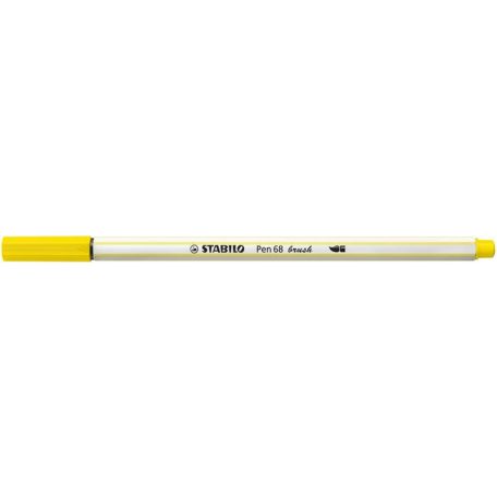 Stabilo Pen 68 brush Ecsetirón - Citromsárga