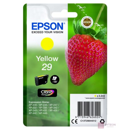 Epson 29 - Sárga