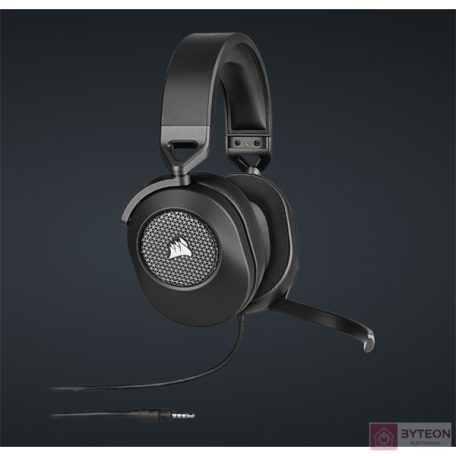 Corsair HS65 7.1 Surround Gaming Headset - Fekete
