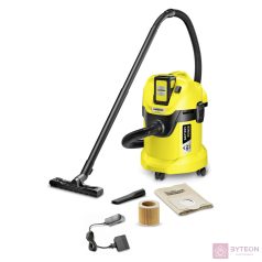 Kärcher WD 3 Battery Set Nedves-Száraz porszívó - Sárga