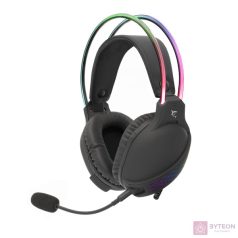 White Shark OX GH-2140 RGB Gaming Headset - Fekete