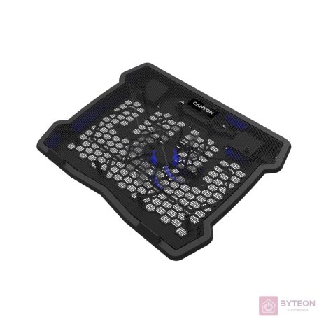 Canyon NS-02 15.6" laptop hűtőpad - Fekete