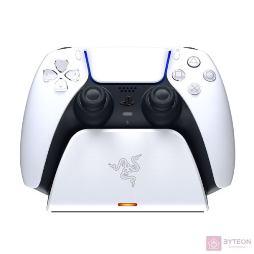 Razer Gyorstöltő-állomás PS5 kontrollerhez - Fehér