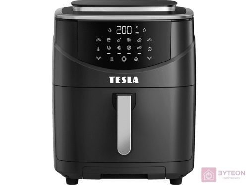 Tesla AirCook & Steam QS500 7L Forrólevegős fritőz - Fekete