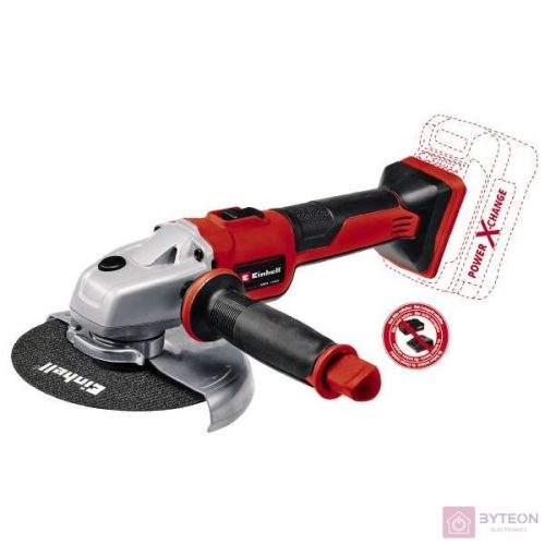 Einhell 4431144 TE-AG 18/150 Li BL Akkumulátoros sarokcsiszoló (Akku és töltő nélkül)