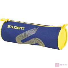   ICO Student 22 henger alakú tolltartó - Sötétkék/Citromsárga