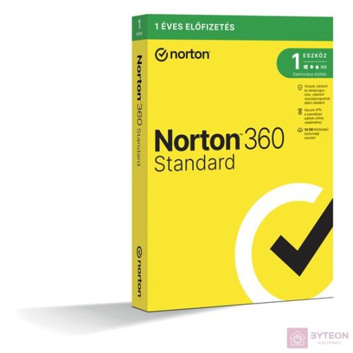 Norton 360 Standard HUN vírusirtó szoftver (1 PC / 1 év)