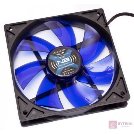 Noiseblocker BlackSilent XLP PWM 120mm - Fekete/Kék