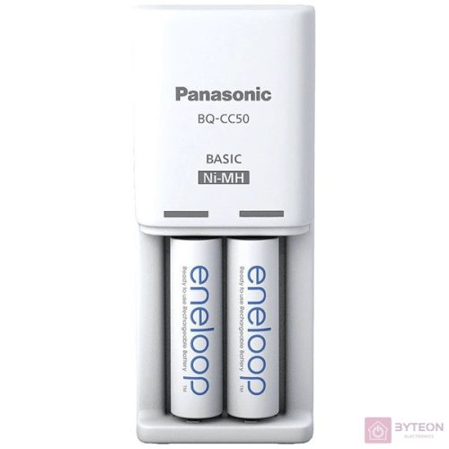 Panasonic ENELOOP K-KJ50MCD20EE 2x AA/AAA NiMH Akkumulátor töltő + 2db elem