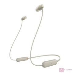 Sony WI-C100 Wireless Headset - Bézs