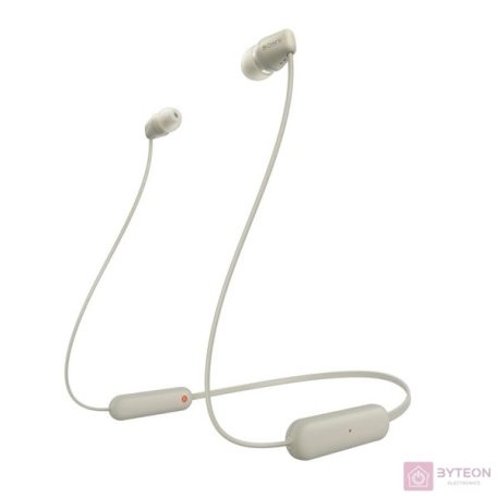 Sony WI-C100 Wireless Headset - Bézs