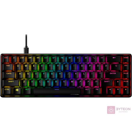 HP HyperX Alloy Origins 65 (Red Switch) Vezetékes Gaming Billentyűzet - Angol (US)