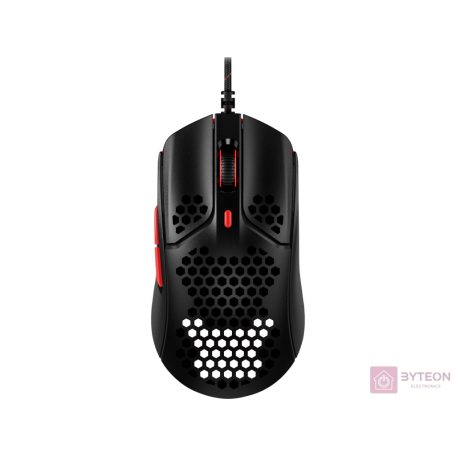 HyperX Pulsefire Haste Vezetékes Gaming Egér - Fekete/Piros