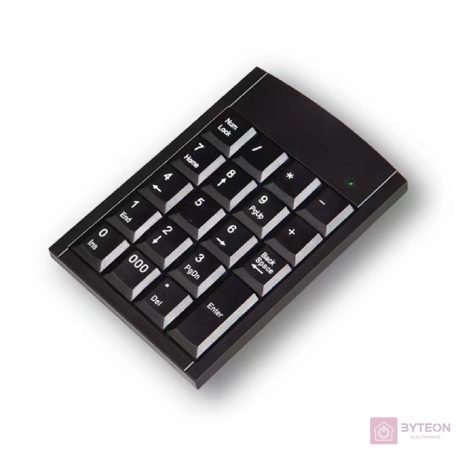 BlackBird BH1372 USB Vezetékes Numerikus Billentyűzet