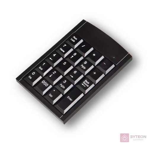 BlackBird BH1372 USB Vezetékes Numerikus Billentyűzet