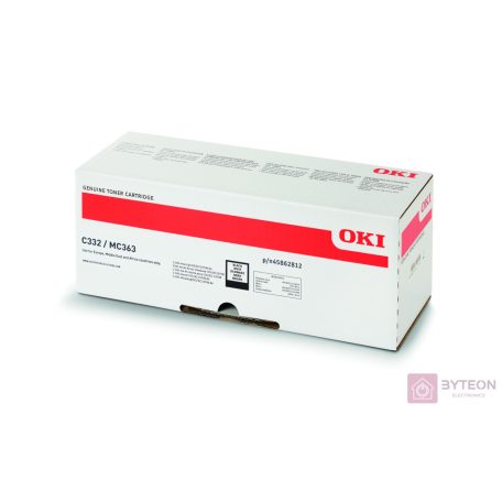 OKI 46508712 (C332/MC332) - Fekete, nagy kapacitású