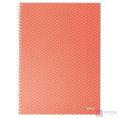   Esselte Colour'Breeze 80 lapos A4 kockás spirálfüzet - Piros