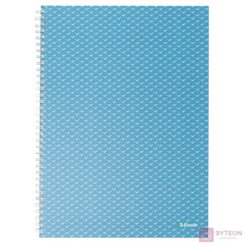 Esselte Colour'Breeze 80 lapos A4 kockás spirálfüzet - Kék