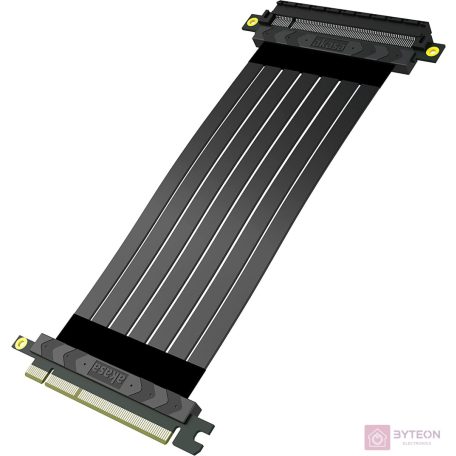Akasa RISER BLACK X2 Mark IV Premium PCIe 4.0 x16 Riser kábel