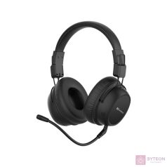 Sandberg 126-36 ANC FlexMic Wireless Headset - Fekete
