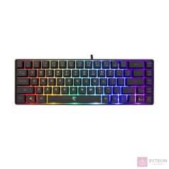   White Shark Ronin Vezetékes Gaming Billentyűzet - Angol (US) - Fekete