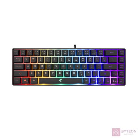 White Shark Ronin Vezetékes Gaming Billentyűzet - Angol (US) - Fekete