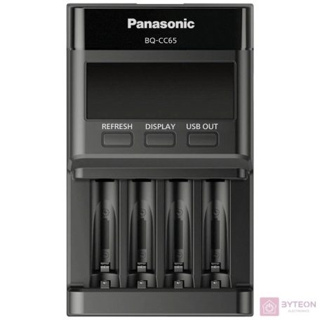 Panasonic Eneloop BQ-CC65 LCD PRO Akkumulátor töltő
