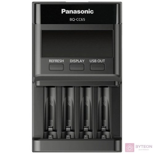 Panasonic Eneloop BQ-CC65 LCD PRO Akkumulátor töltő