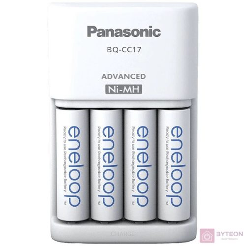 Panasonic Eneloop Smart BQ-CC17 4x AA/AAA NiMH Akkumulátor Töltő