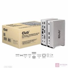 Club3D CSV-1568 120W Univerzális dokkoló