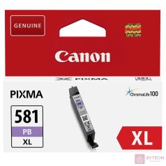 Canon CLI-581BK XL - photo kék