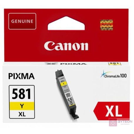 Canon CLI-581BK XL - Sárga