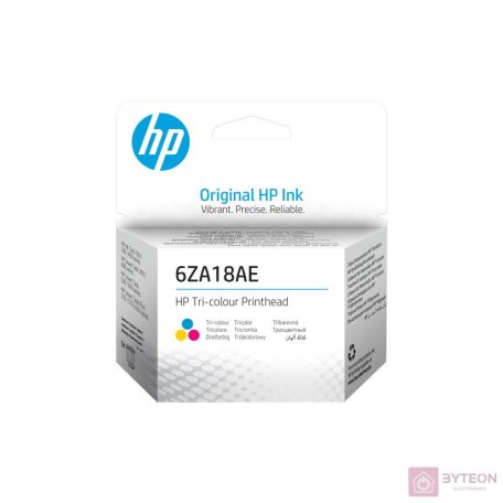 HP 6ZA18AE Eredeti Nyomtatófej Tri-color