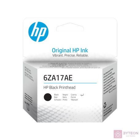 HP 6ZA17AE Eredeti Nyomtatófej Fekete