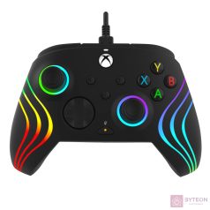   PDP Afterglow Wave Vezetékes controller (Xbox Series X|S/Xbox One/PC) - Fekete