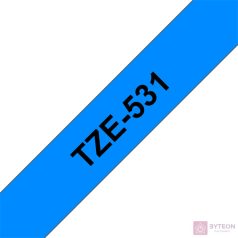 Brother TZE-531 (12mm, 8m) laminált szalag - Kék