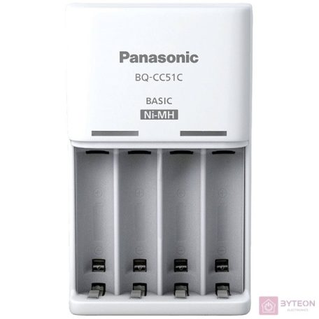 Panasonic Eneloop BQCC51E-N 4x AA/AAA Akkumulátor töltő