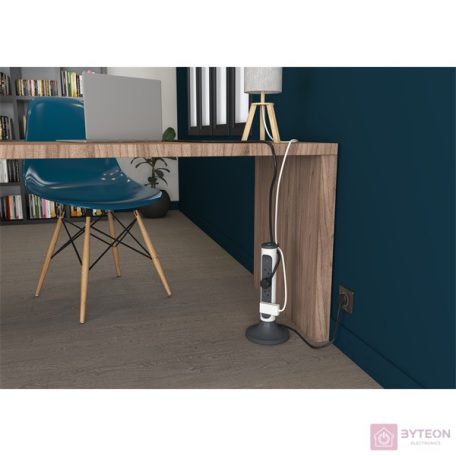 Legrand 694505 230V Túlfeszültség védő elosztó 4 aljzatos 2m - Fehér/Fekete